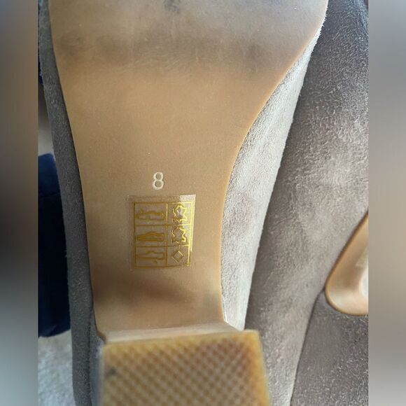 Jeffrey Campbell chunky heel suede shoes size 8 - Picture 2 of 15